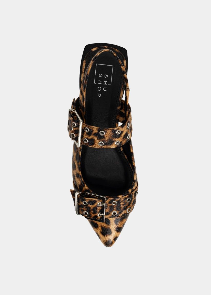 ShuShop Angela Buckle Flats