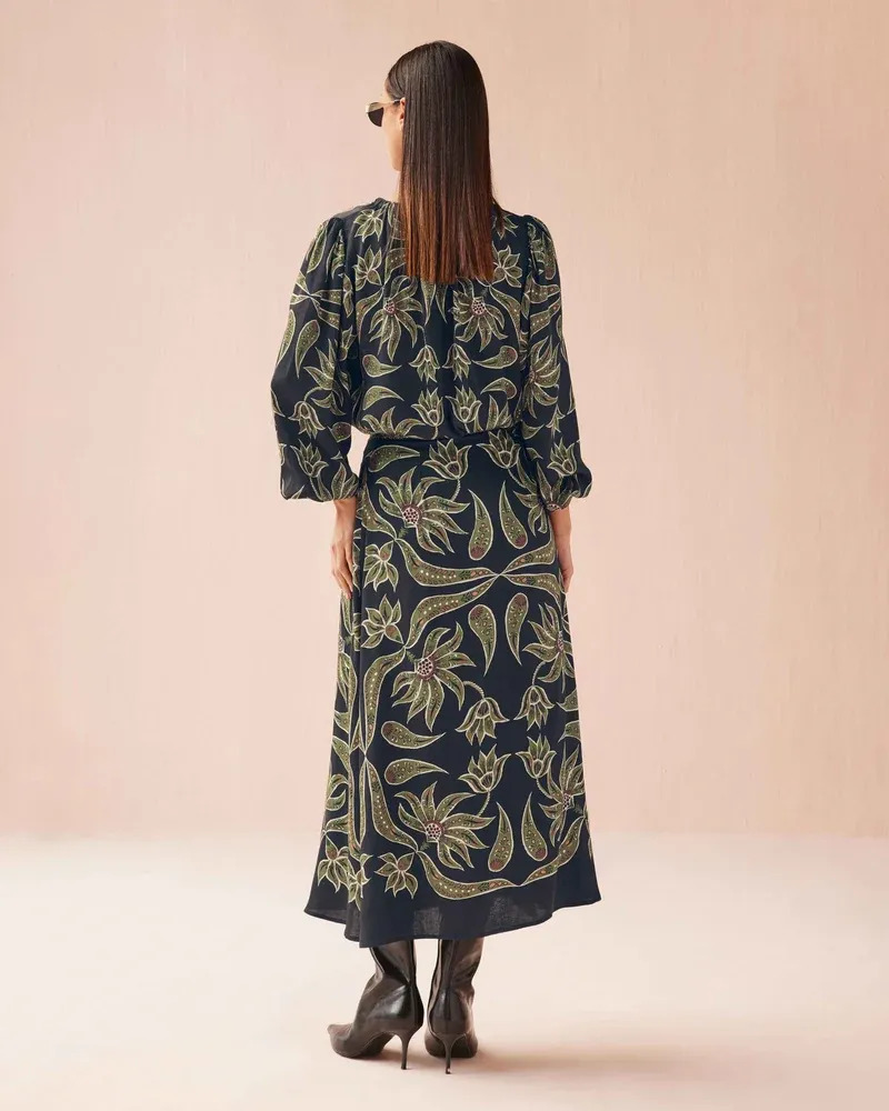 Omika Nalini Wrap Skirt