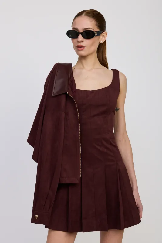 En Saison Bella Suede Dress