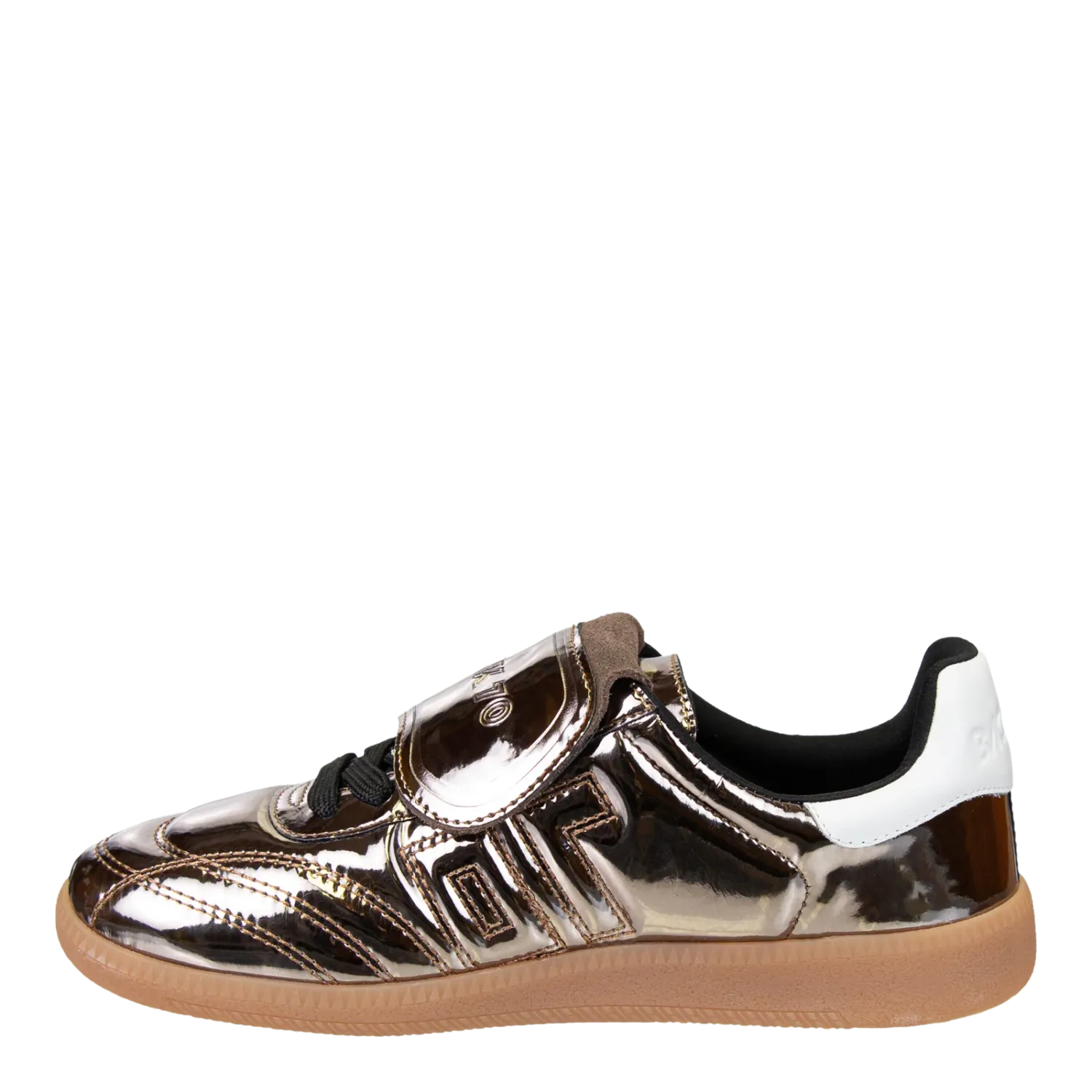 back 70 fluffy metallic sneaker