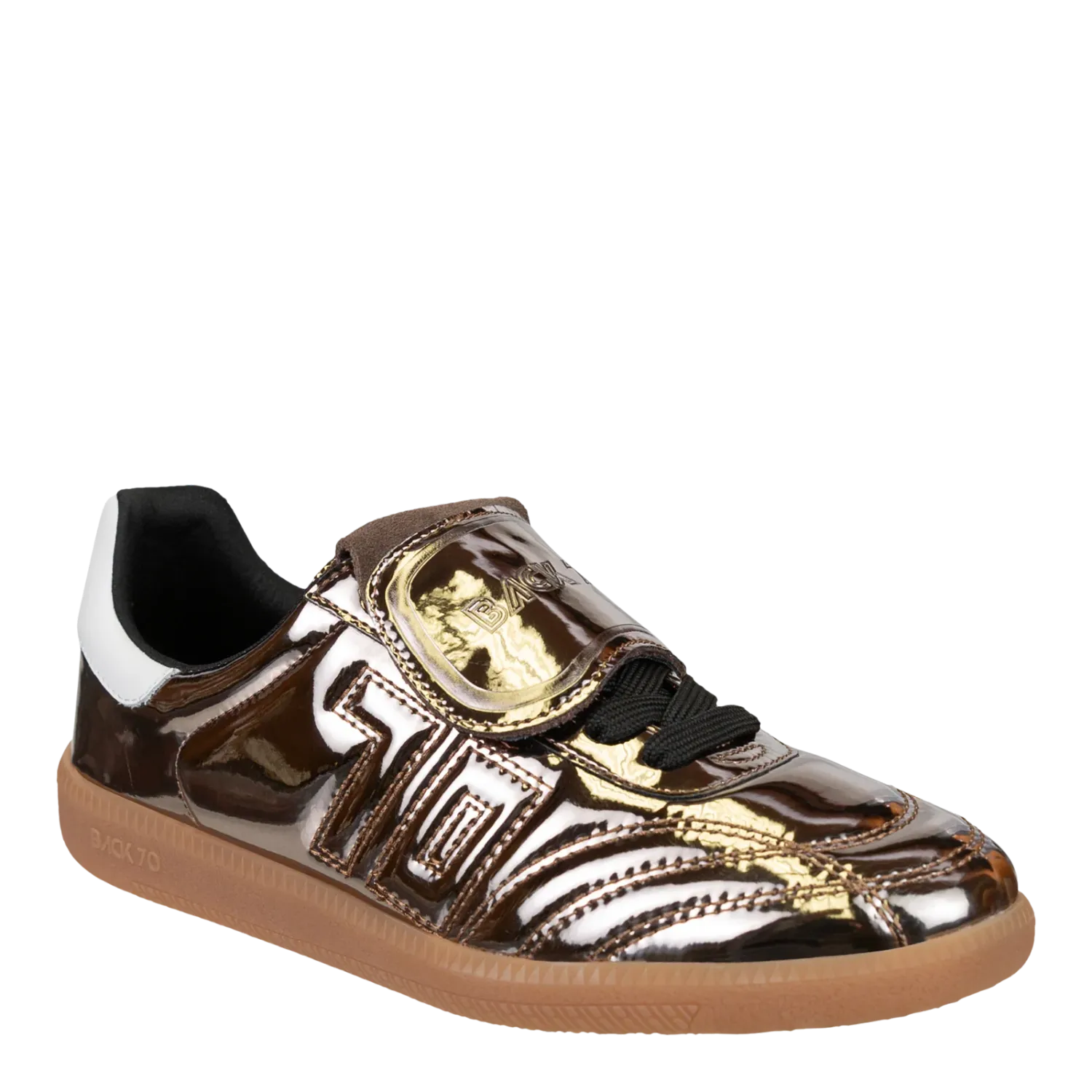 back 70 fluffy metallic sneaker