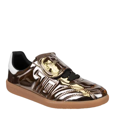 back 70 fluffy metallic sneaker