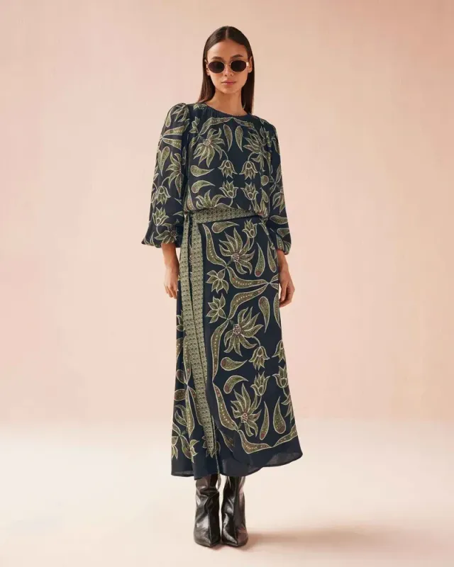 Omika Nalini Wrap Skirt