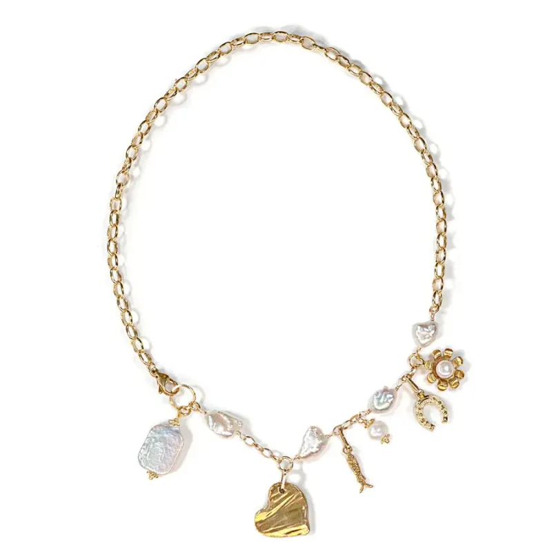 Ayana Designs Clarissa Charm Necklace