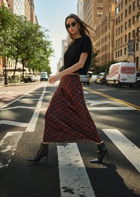 CamiNYC Aviva Maxi Skirt