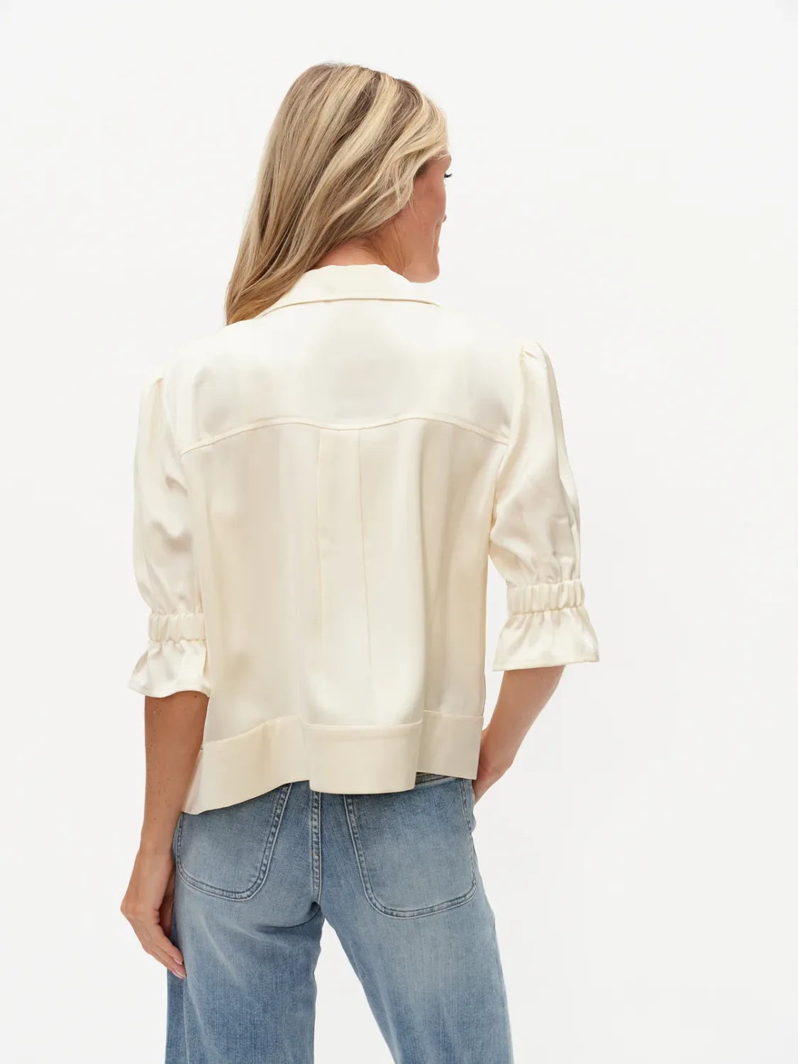 six/fifty anna satin jacket