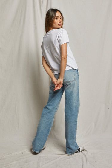 Perfect White Tee Harley Tee