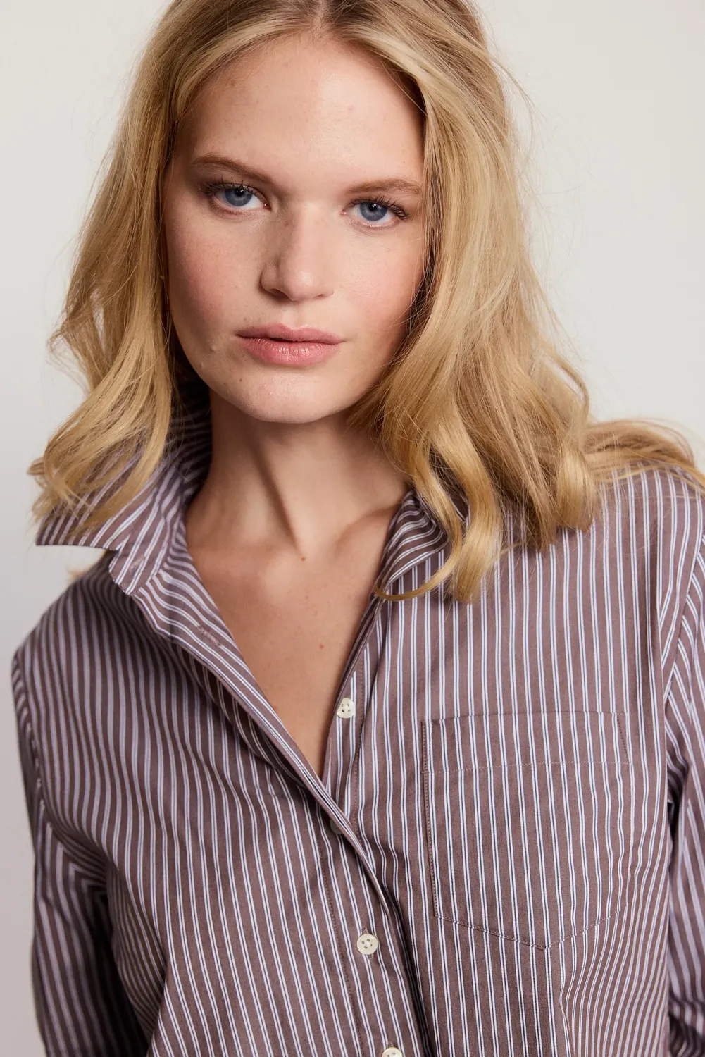 the shirt long sleeve boxy crop