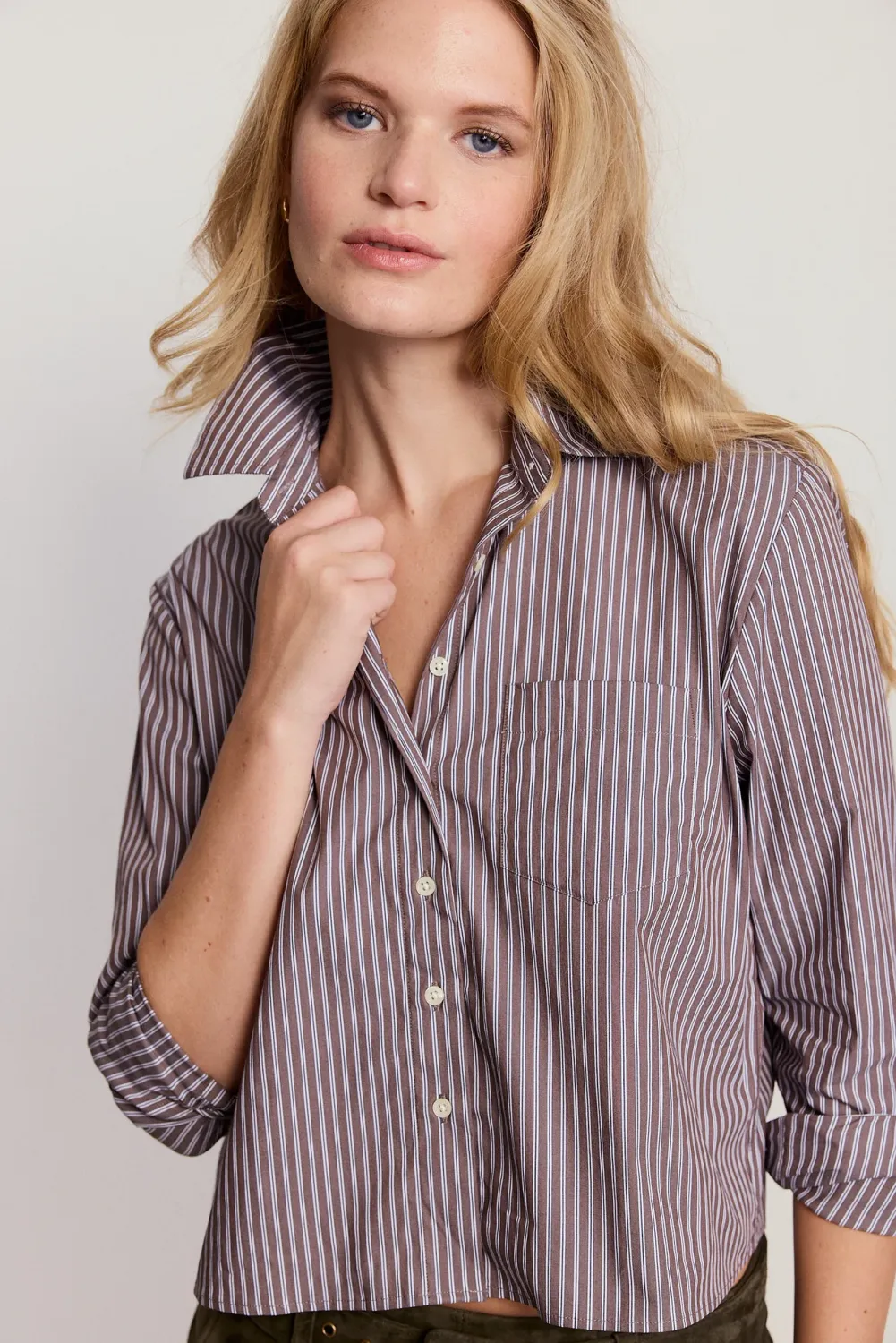 the shirt long sleeve boxy crop