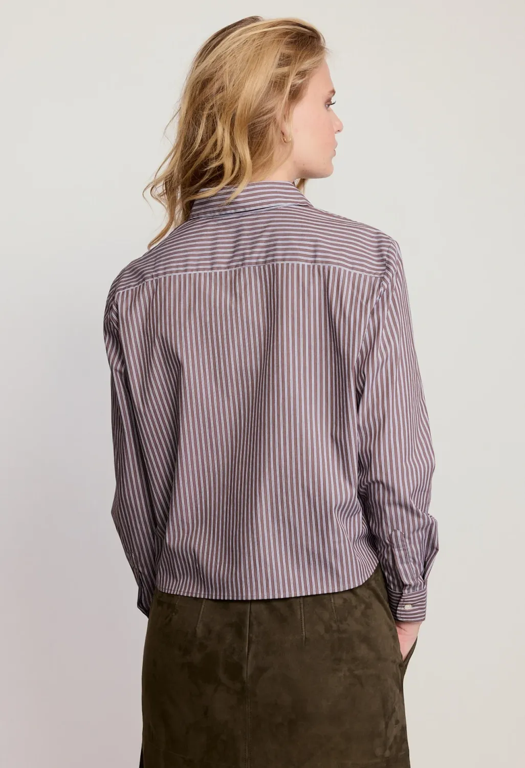 the shirt long sleeve boxy crop