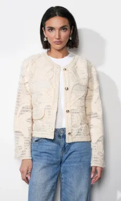 Greylin Sutton Crochet Cardigan