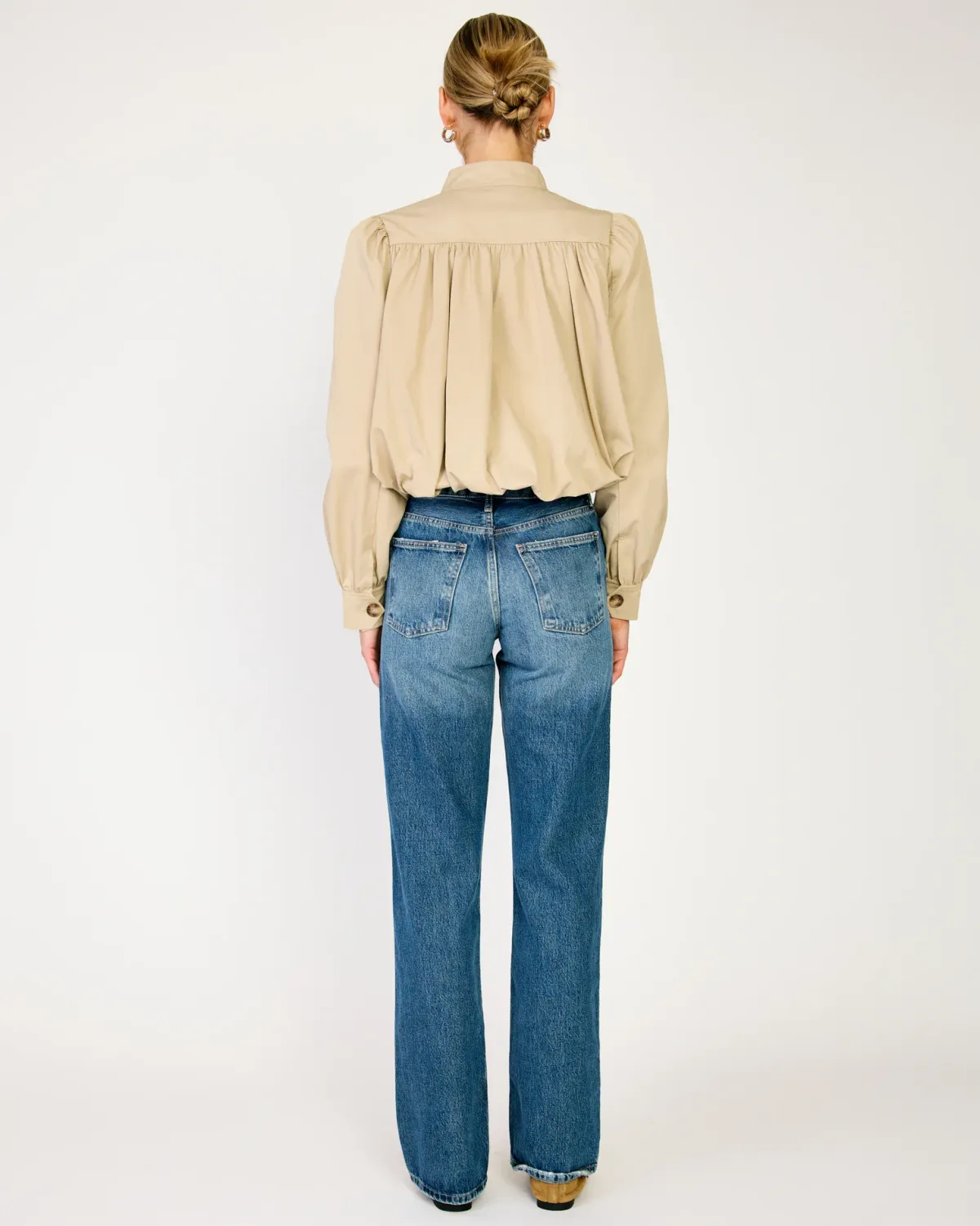 line & dot hemlock gathered trench line & dot hemlock gathered trench