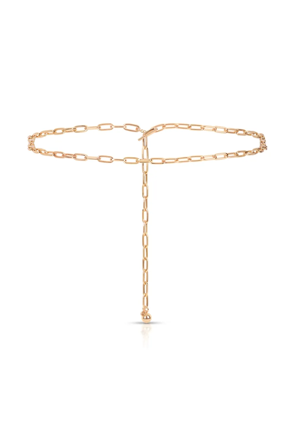 Ettika Paperclip Chain Belt