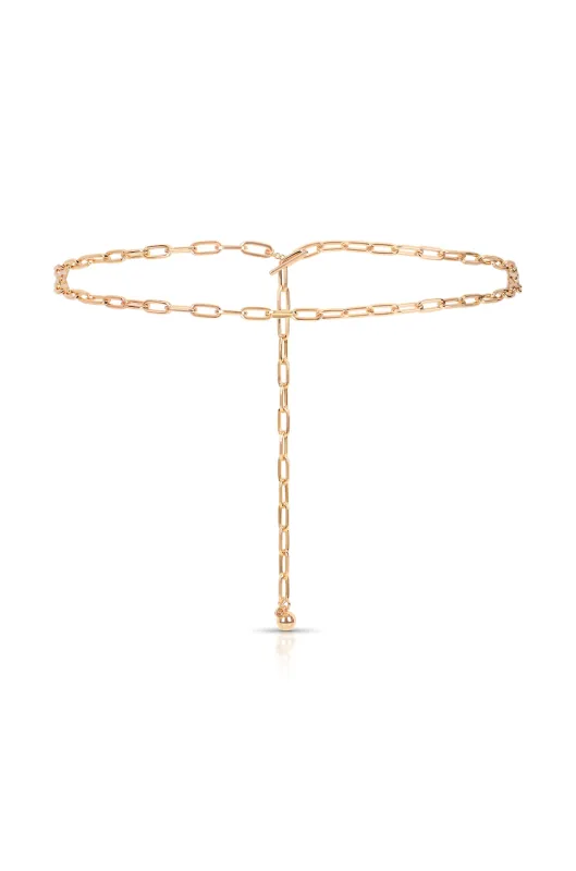 Ettika Paperclip Chain Belt