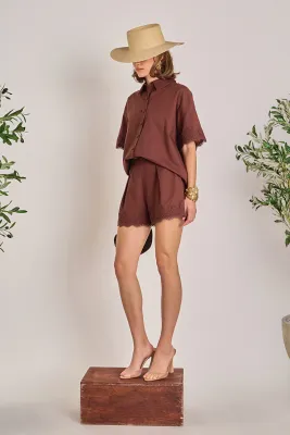 English Factory Lace Short English Factory Lace Short