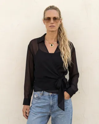 Amanda Maria Chiffon Wrap