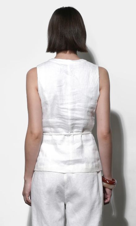 Greylin Hadley Linen Vest