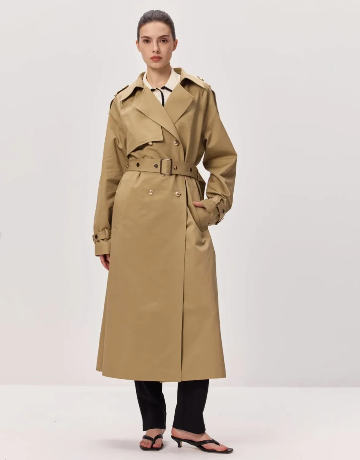 Elodie Anthea Trench Coat