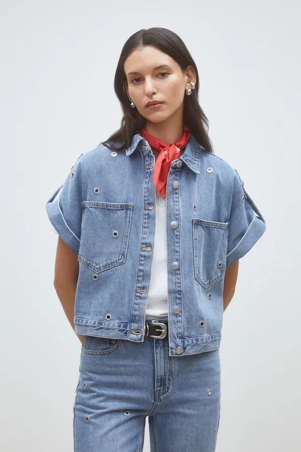 Suncoo Lord Denim Top