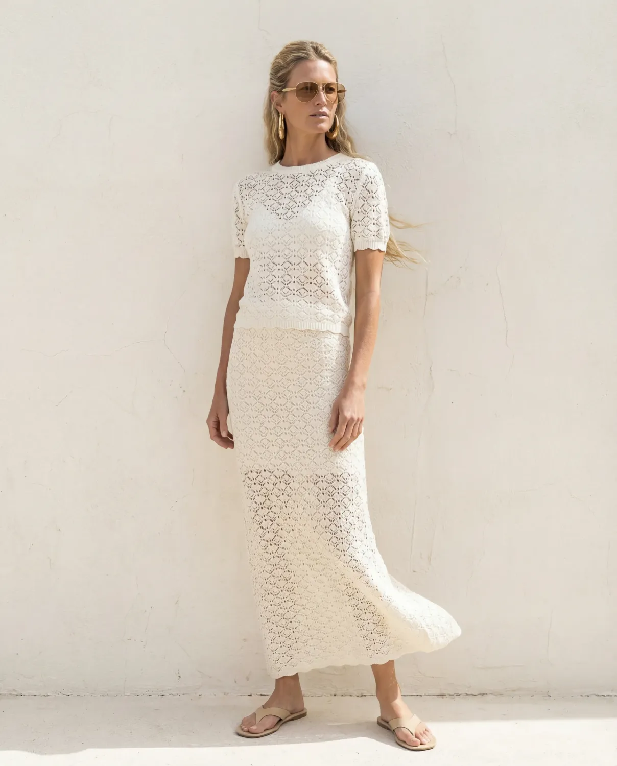 Amanda Maria Crochet Skirt