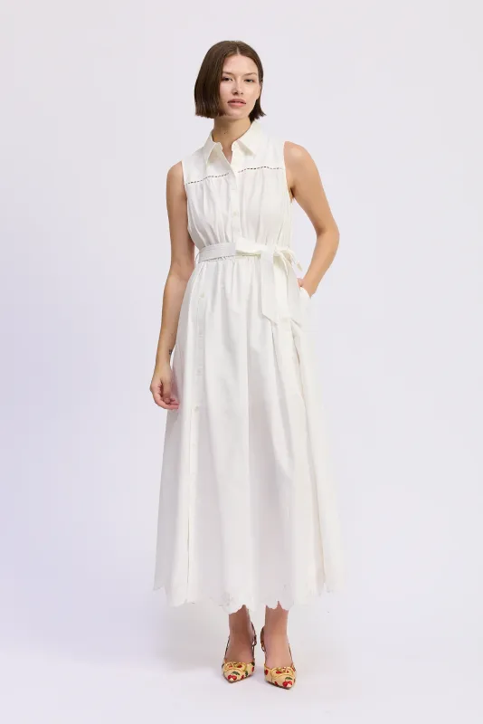 En Saison Brittany Maxi Shirt Dress