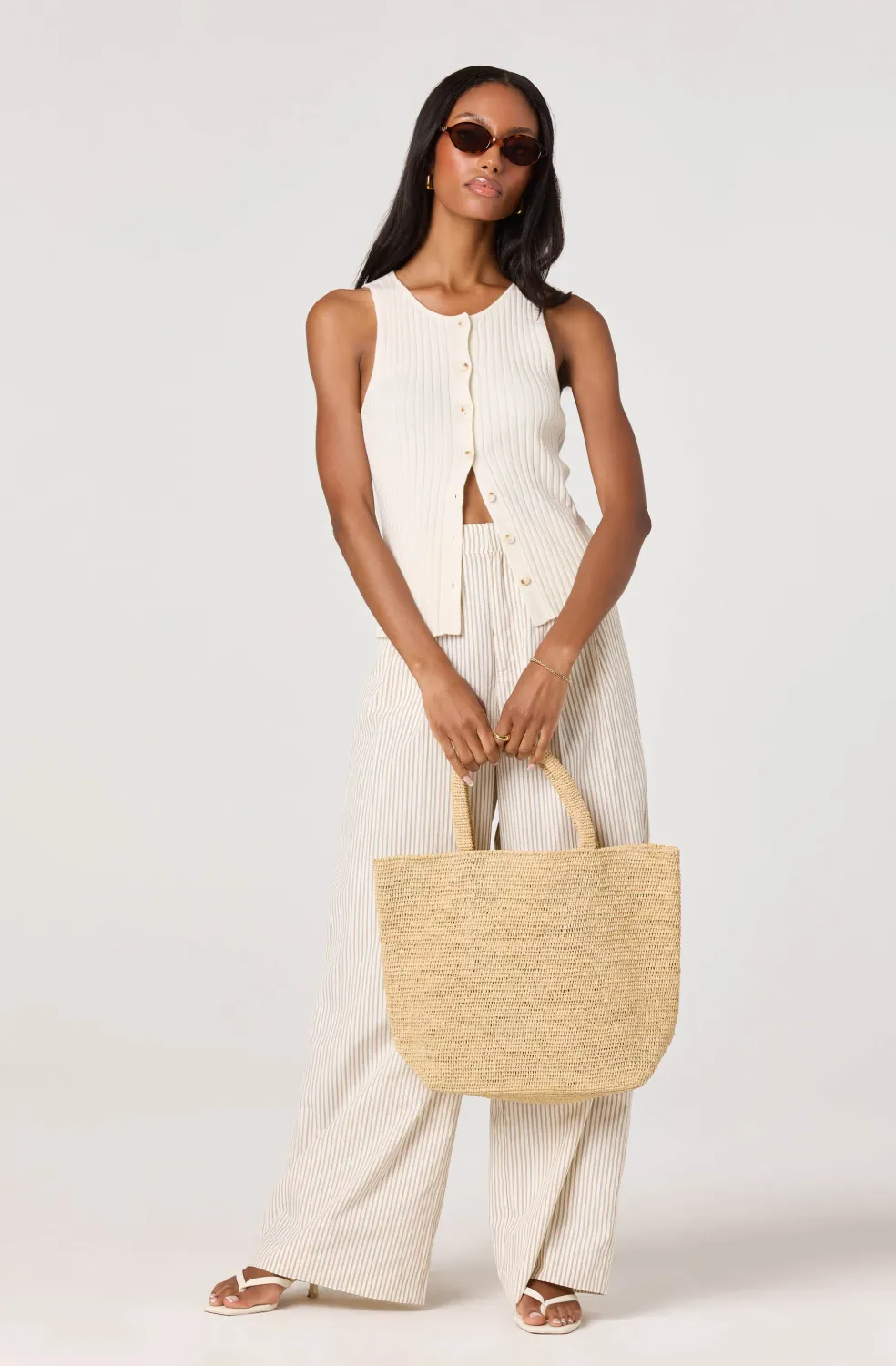 ASTR Mamie Ribbed Tank