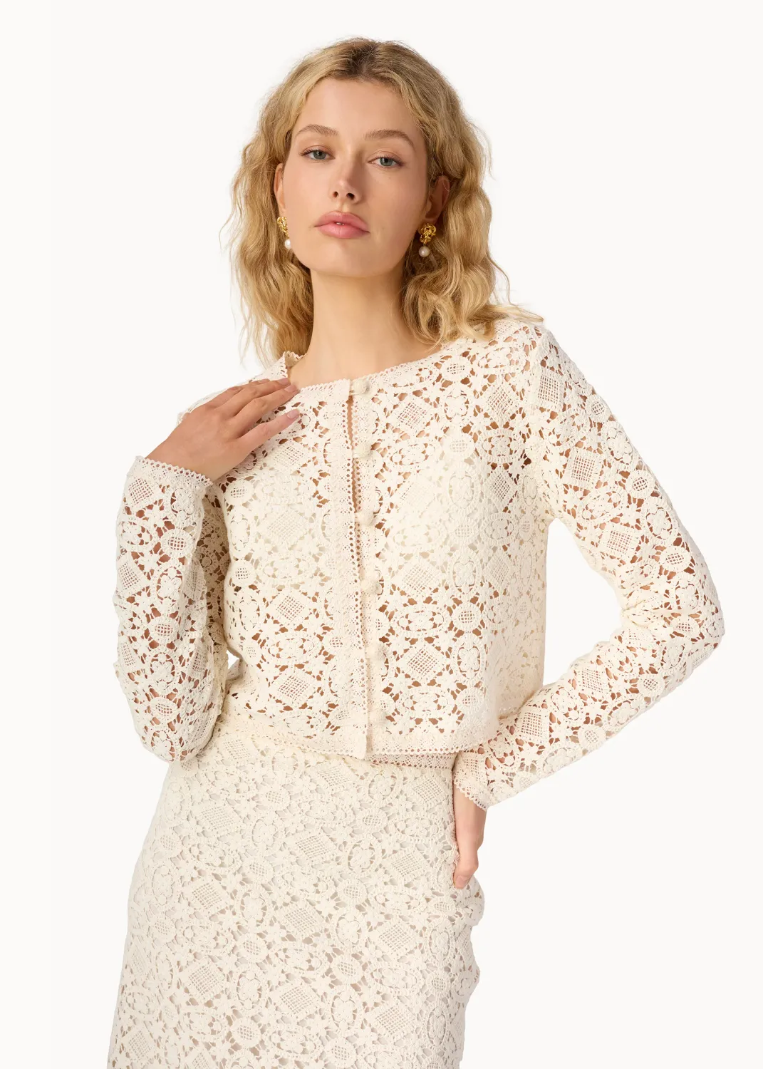 Cami Kayseri Crochet Cardi