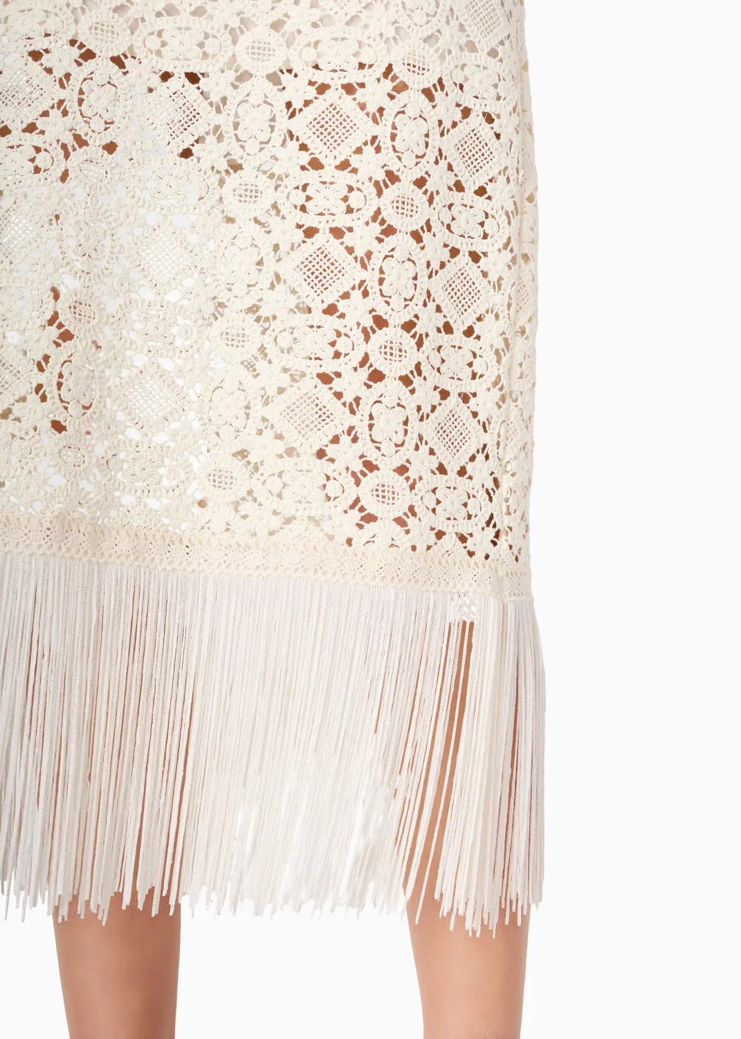 Cami Venezia Crochet Midi Skirt