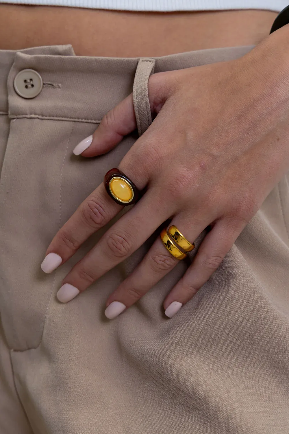 Sahira Katy Acrylic Ring