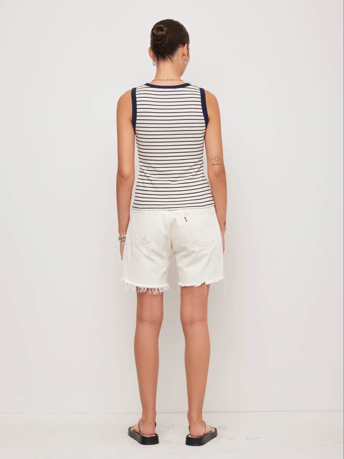 Fifteen Twenty Mindy Contrast Tank Fifteen Twenty Mindy Contrast Tank