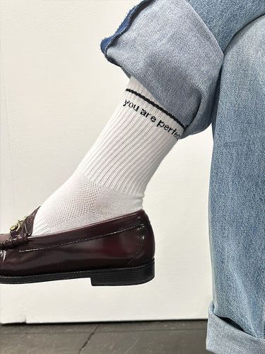 perfectwhitetee socks