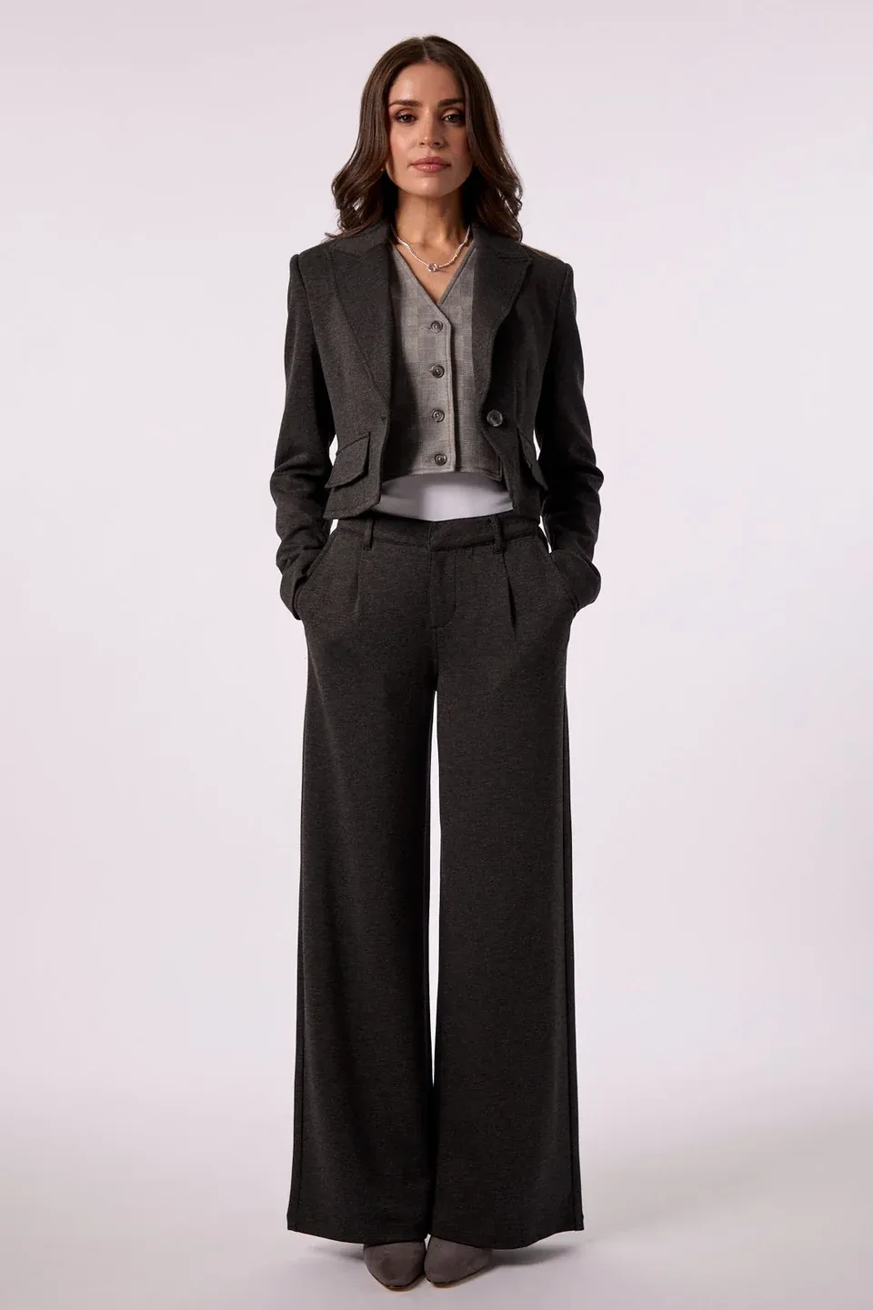 Blue Revival Maddie Cropped Blazer