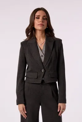 Blue Revival Maddie Cropped Blazer
