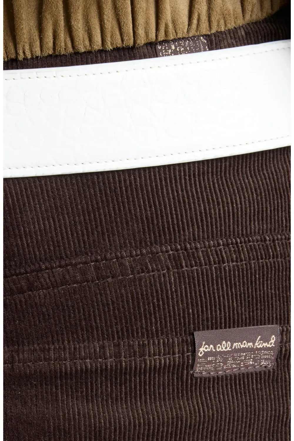 7FAM Stovepipe Straight Cord Coffee