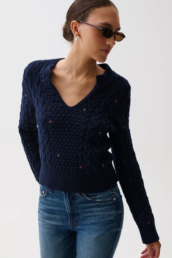 Pistola Shana Embroidered Sweater