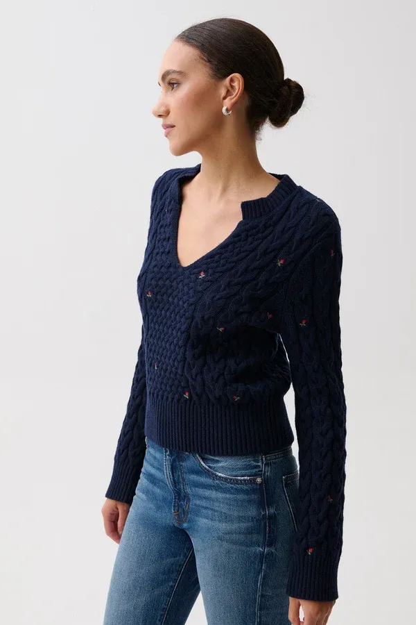 Pistola Shana Embroidered Sweater