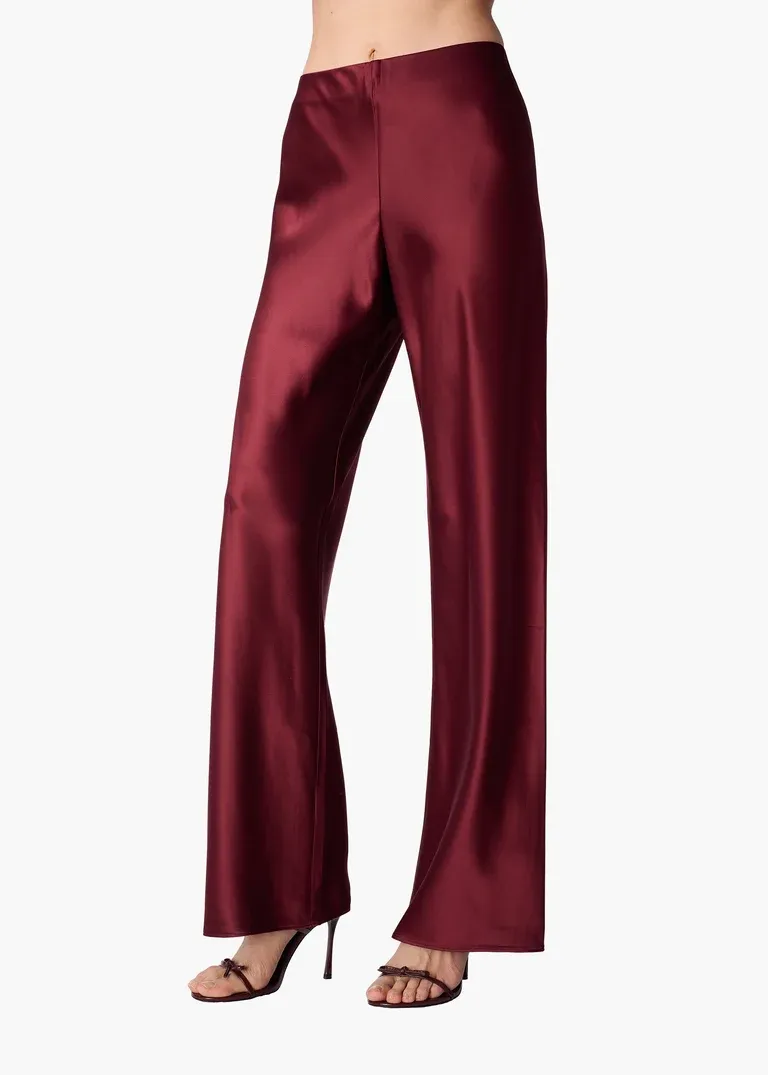CamiNYC Bristol Pant Deep Plum CamiNYC Bristol Pant Deep Plum