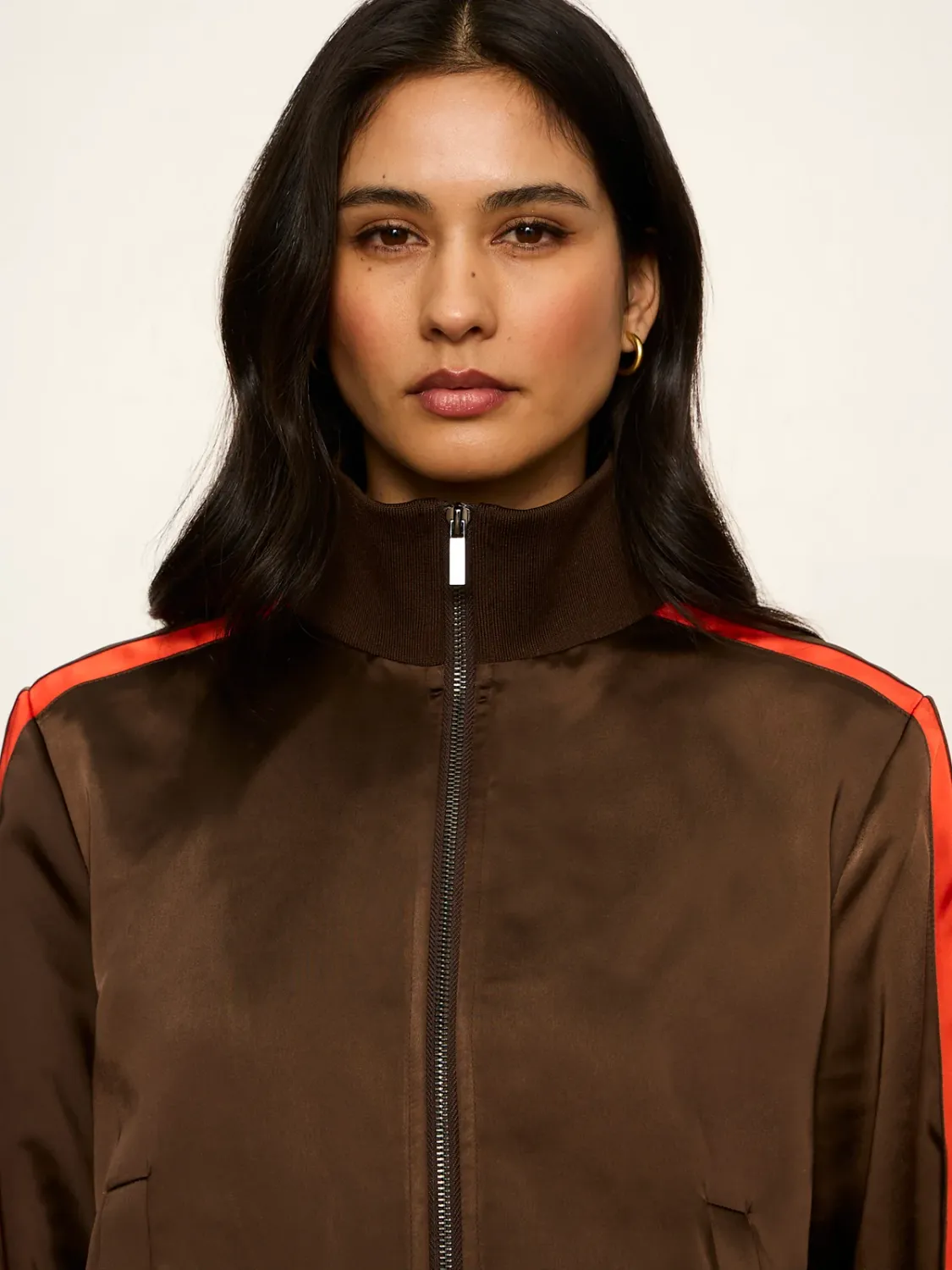Sanctuary On Track Satin Jacket