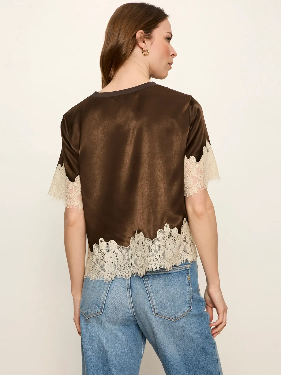 Sanctuary One of a Kind Satin Tee