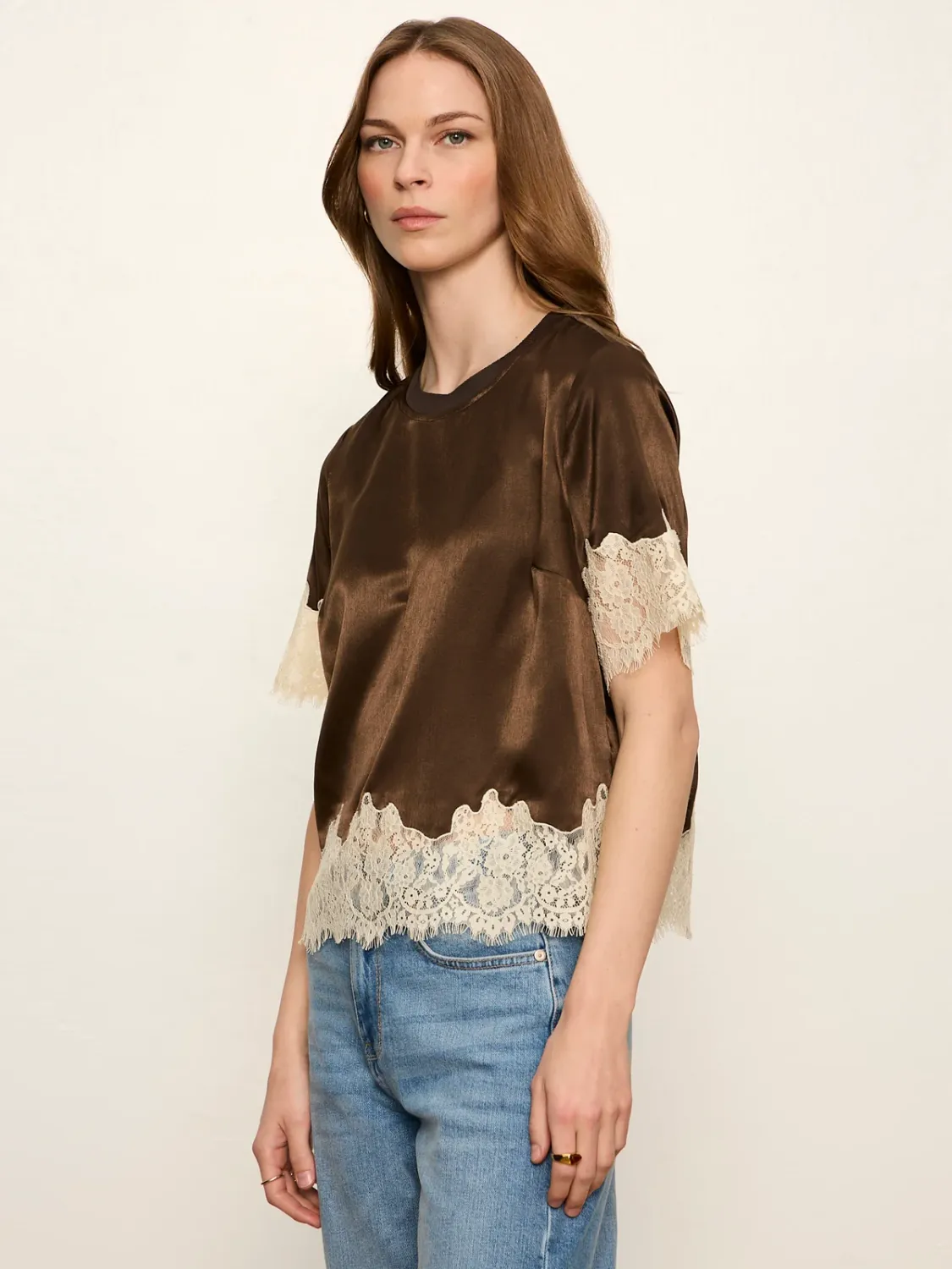 Sanctuary One of a Kind Satin Tee