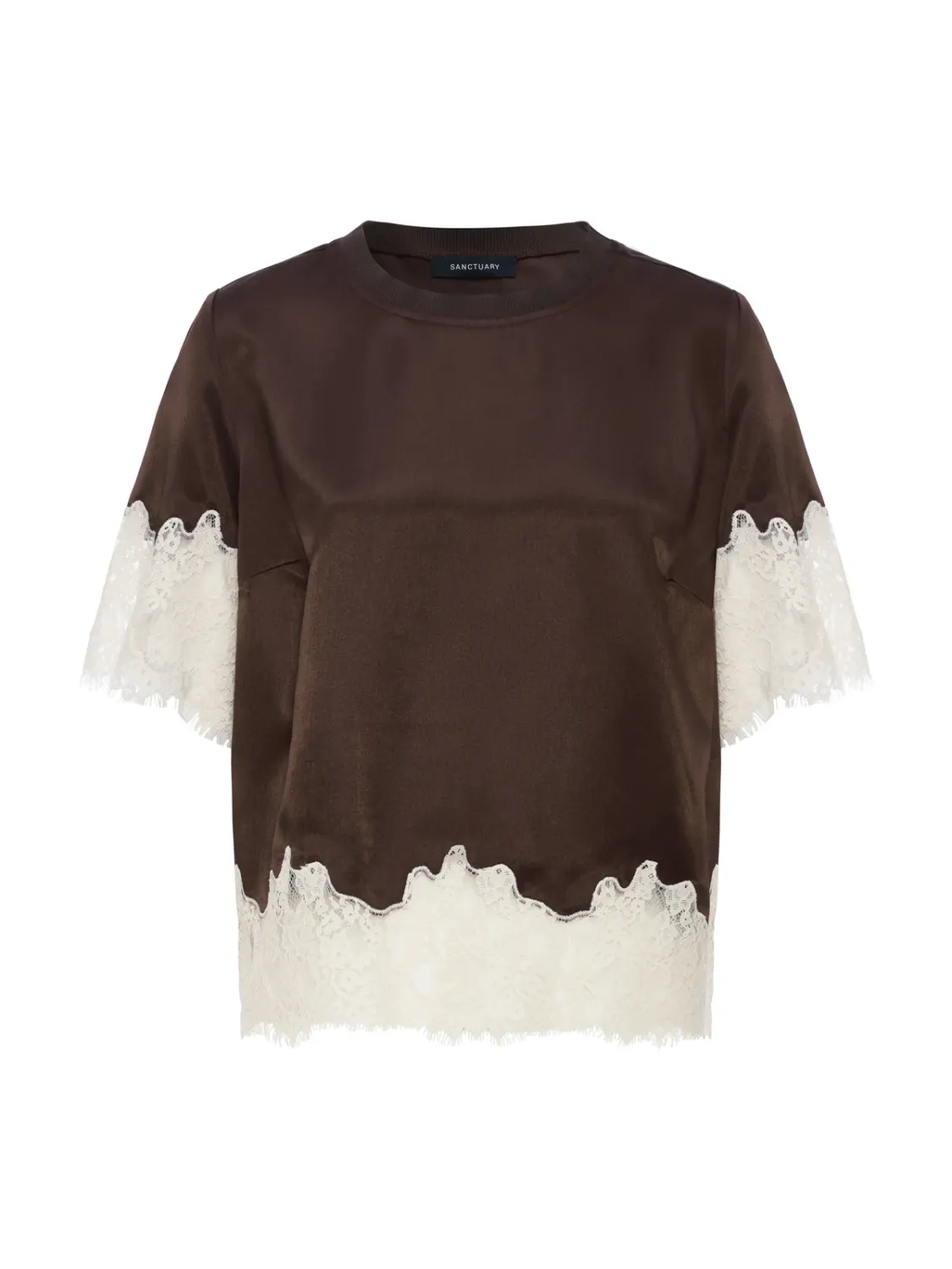 Sanctuary One of a Kind Satin Tee
