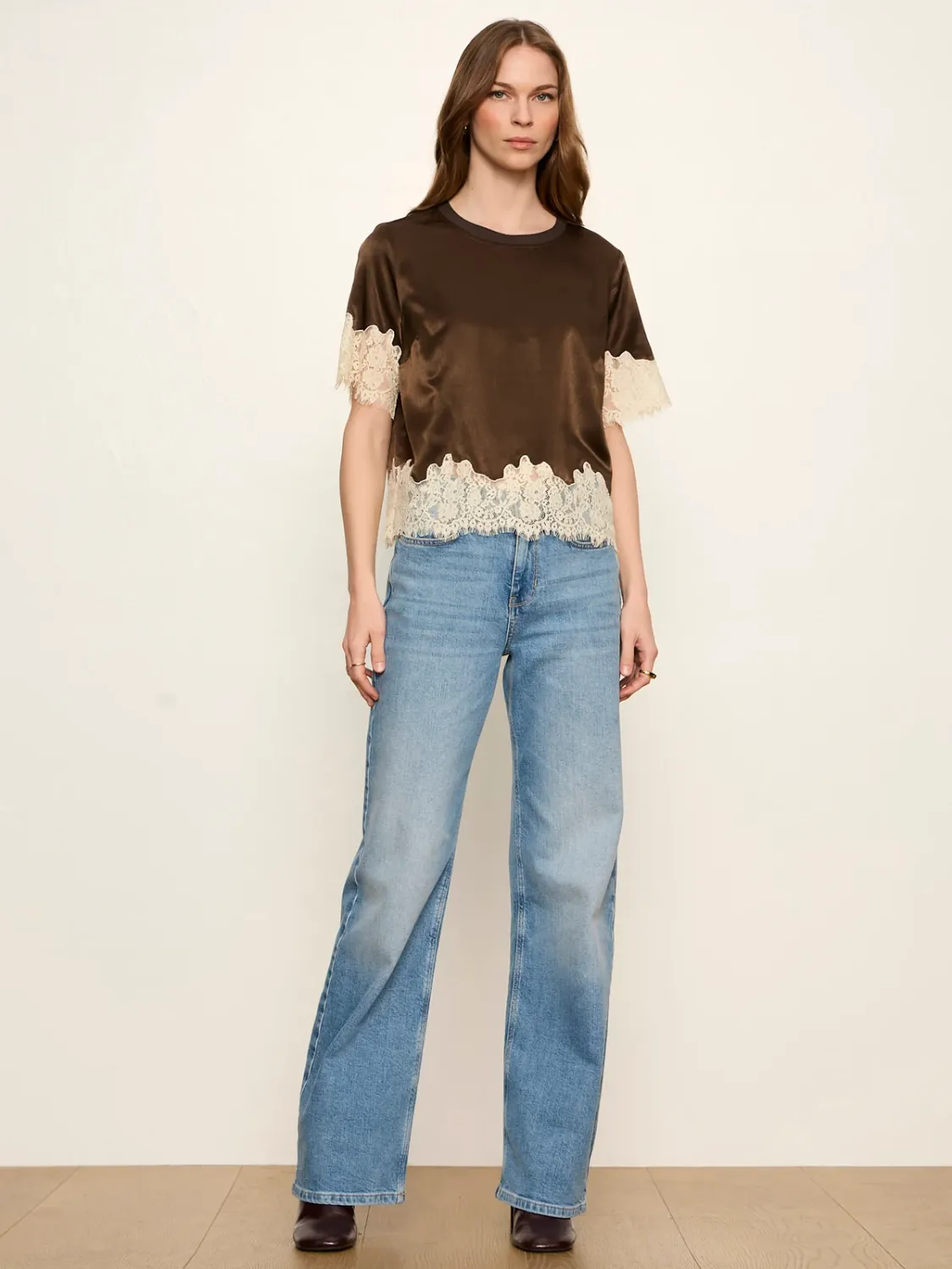 Sanctuary One of a Kind Satin Tee