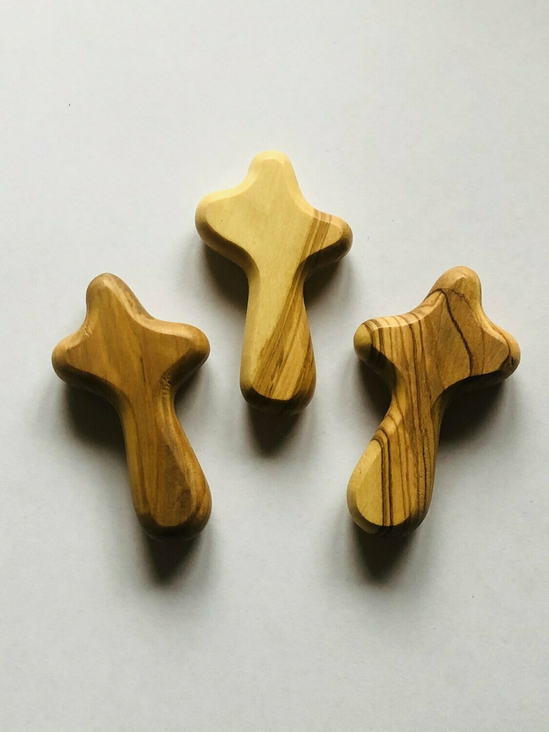 Hand Crafted Olive Wood Crosses (Small Cross)