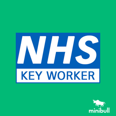 NHS Key Worker Sticker