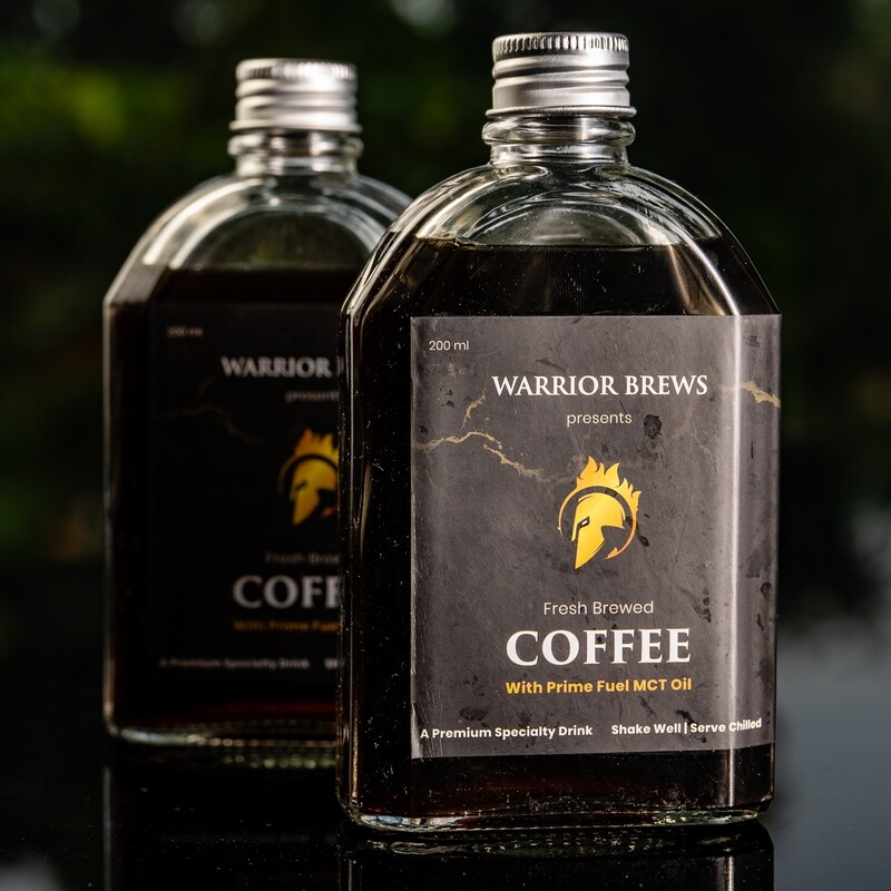 Flash Brew Coffee infused with MCT Oil (200ML)