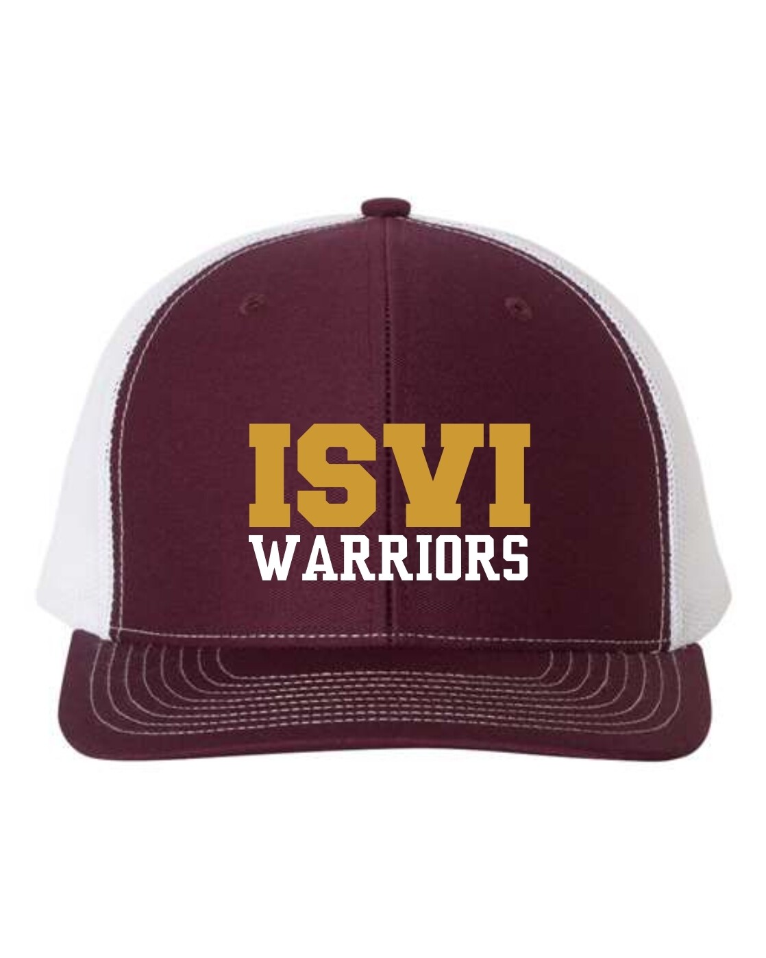 WARRIORS-EMBROIDERED TRUCKERS HAT-112