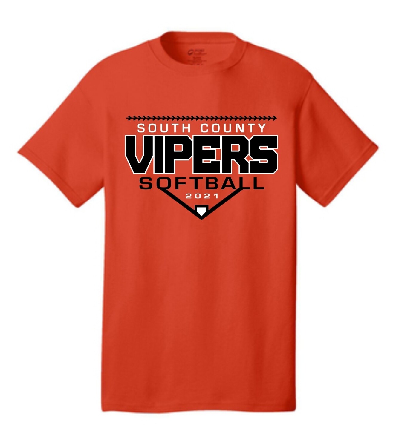 Vipers Softball Uni Sex T Shirt Pc54