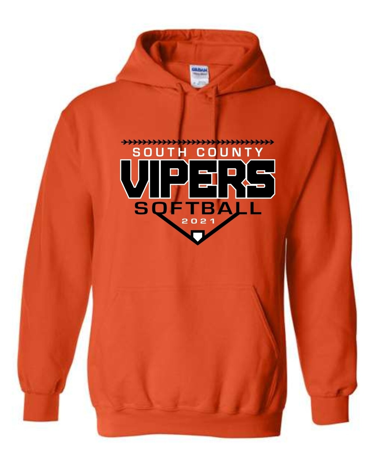 VIPERS SOFTBALL PULLOVER HOODIE-18500