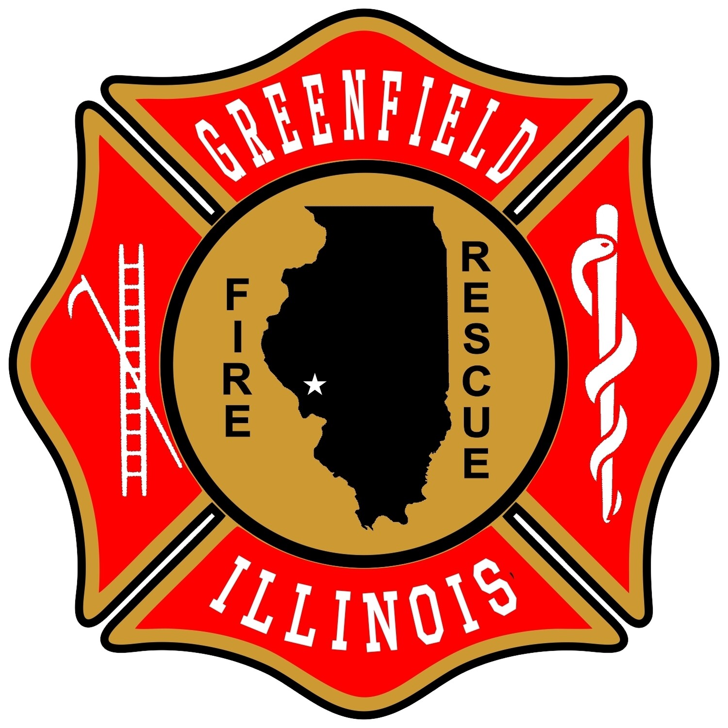 GFPD-CAR DECAL COLORED