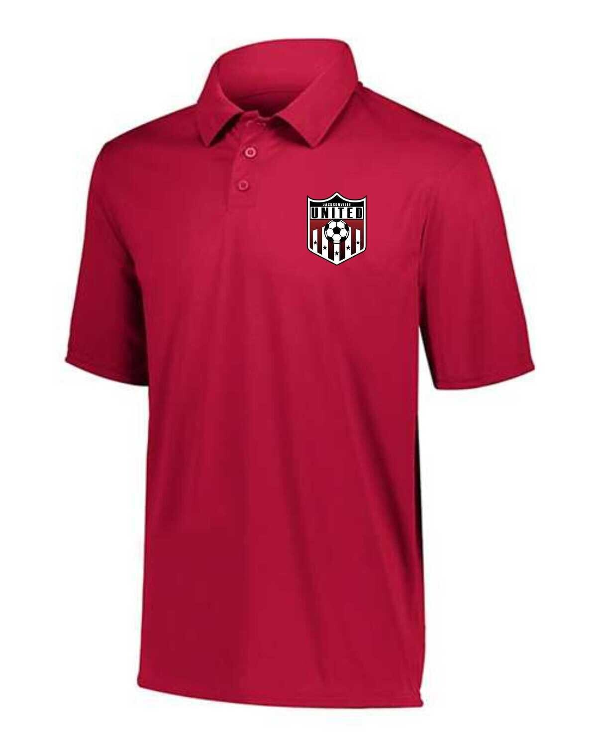 UNITED RED 5017 (COACHES POLO)